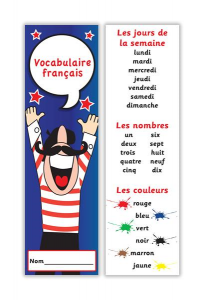 Marque-page vocabulaire français